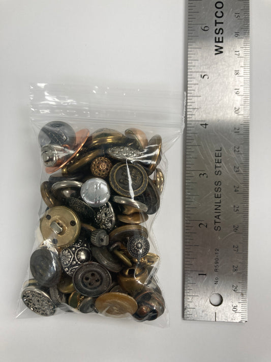 Button Assortment - Metal