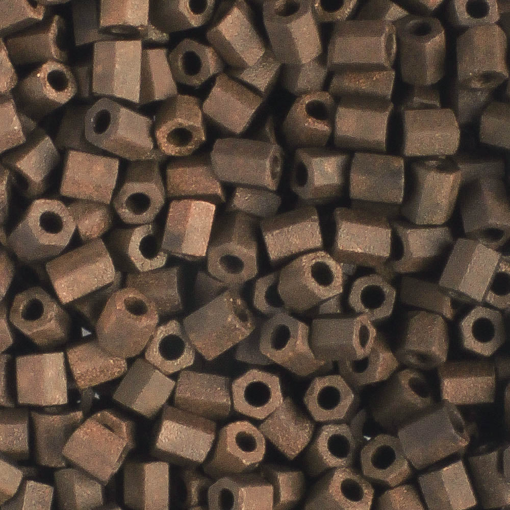 8/0 Matte Dark Copper - 10 grams