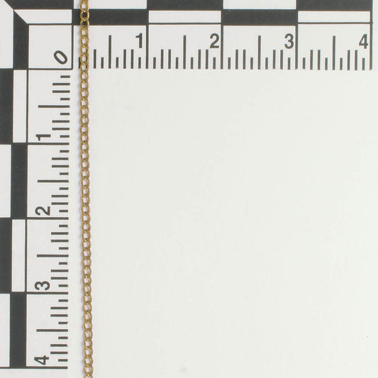 Antique Gold Chain - foot