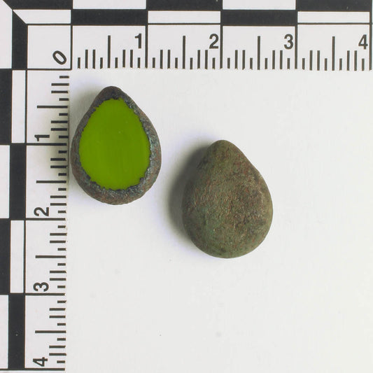 Polished Drop Olive Picasso