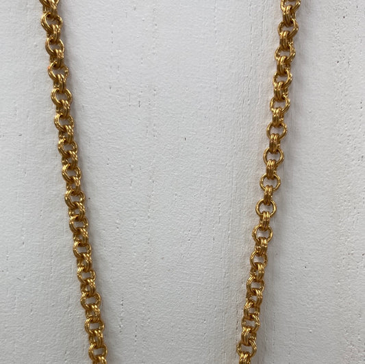 Gold Chain Necklace - 19"