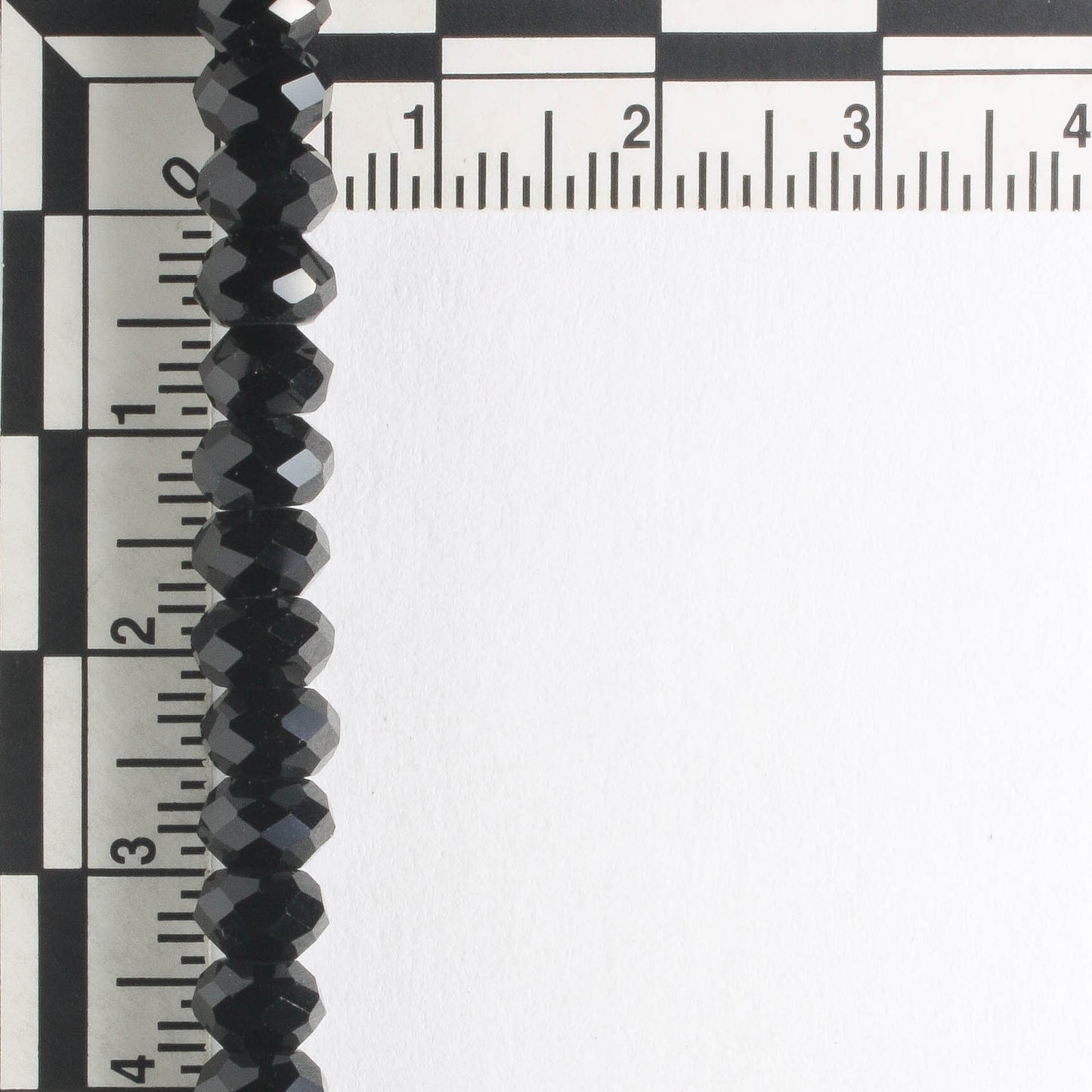 Chinese Crystal Rondelles - 8" strand