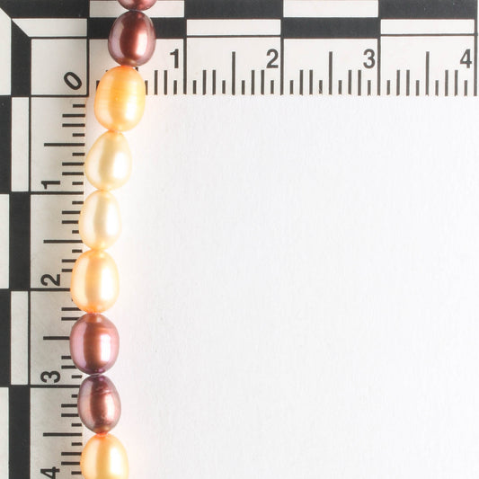 Freshwater Pearls - Dyed - 8" strand