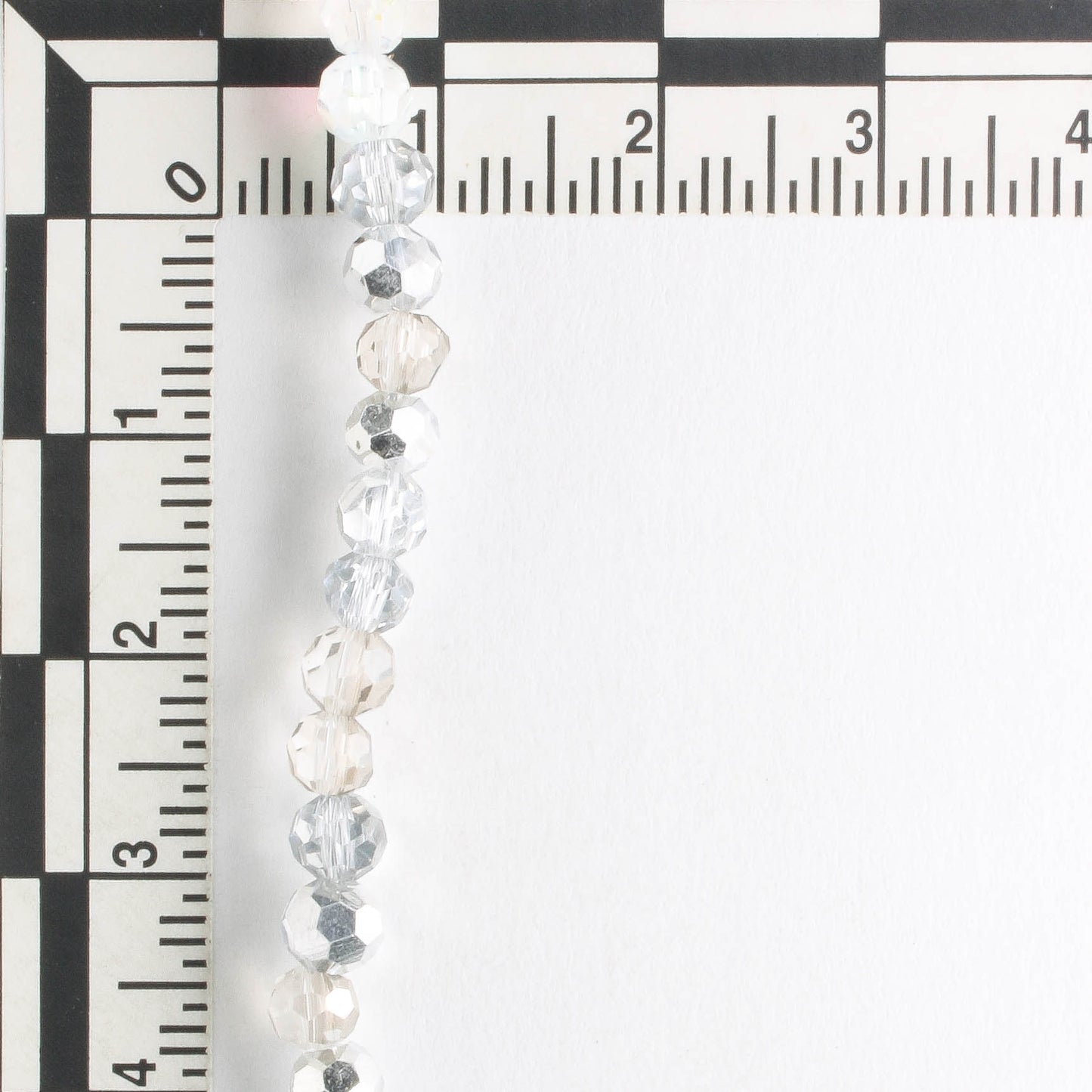 Chinese Crystal Rounds - 8" strand