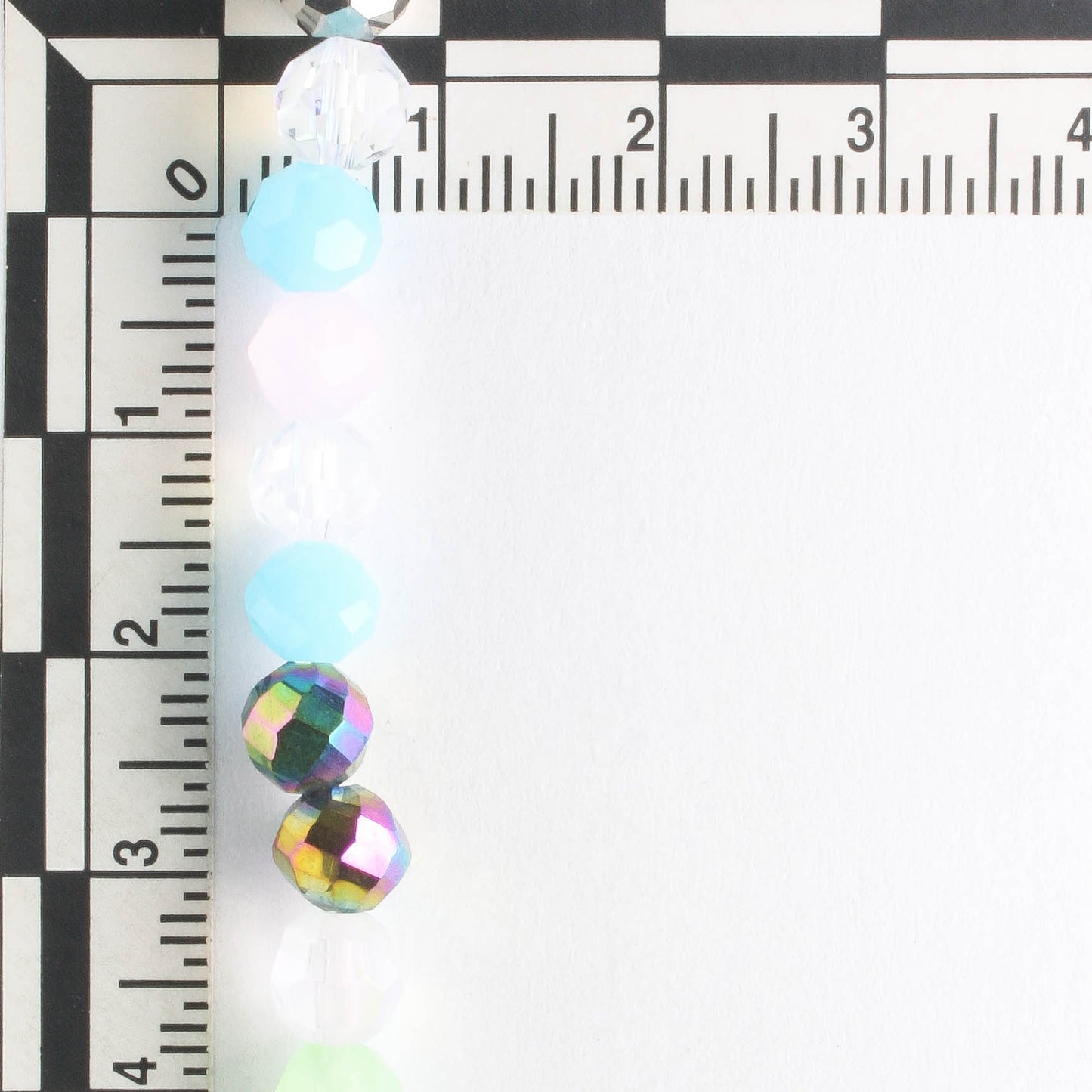 Chinese Crystal Rounds - 8" strand
