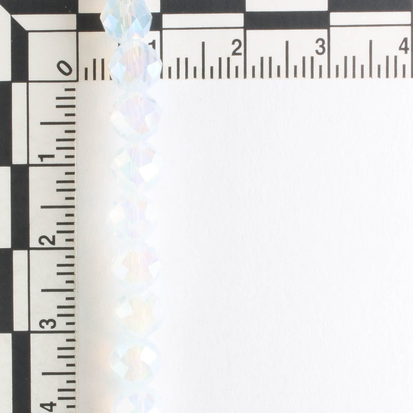 Chinese Crystal Rounds - 8" strand