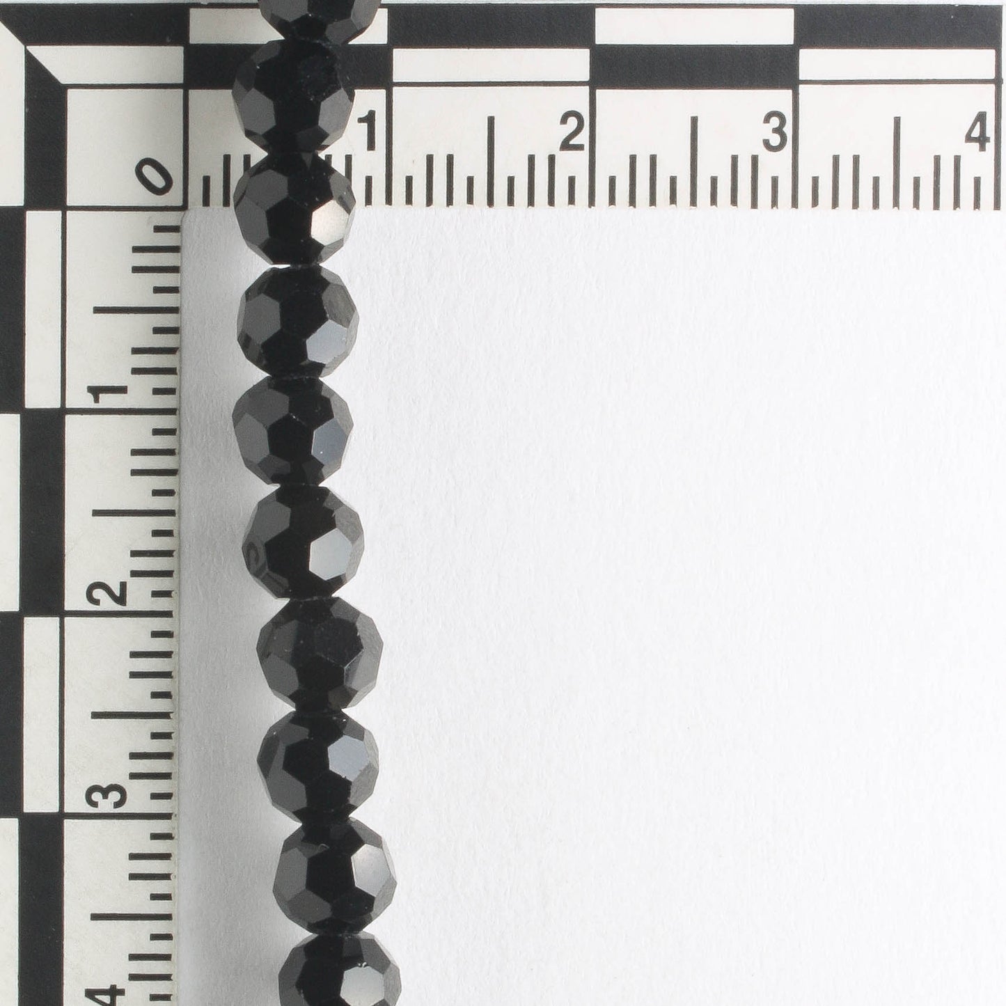 Chinese Crystal Rounds - 8" strand