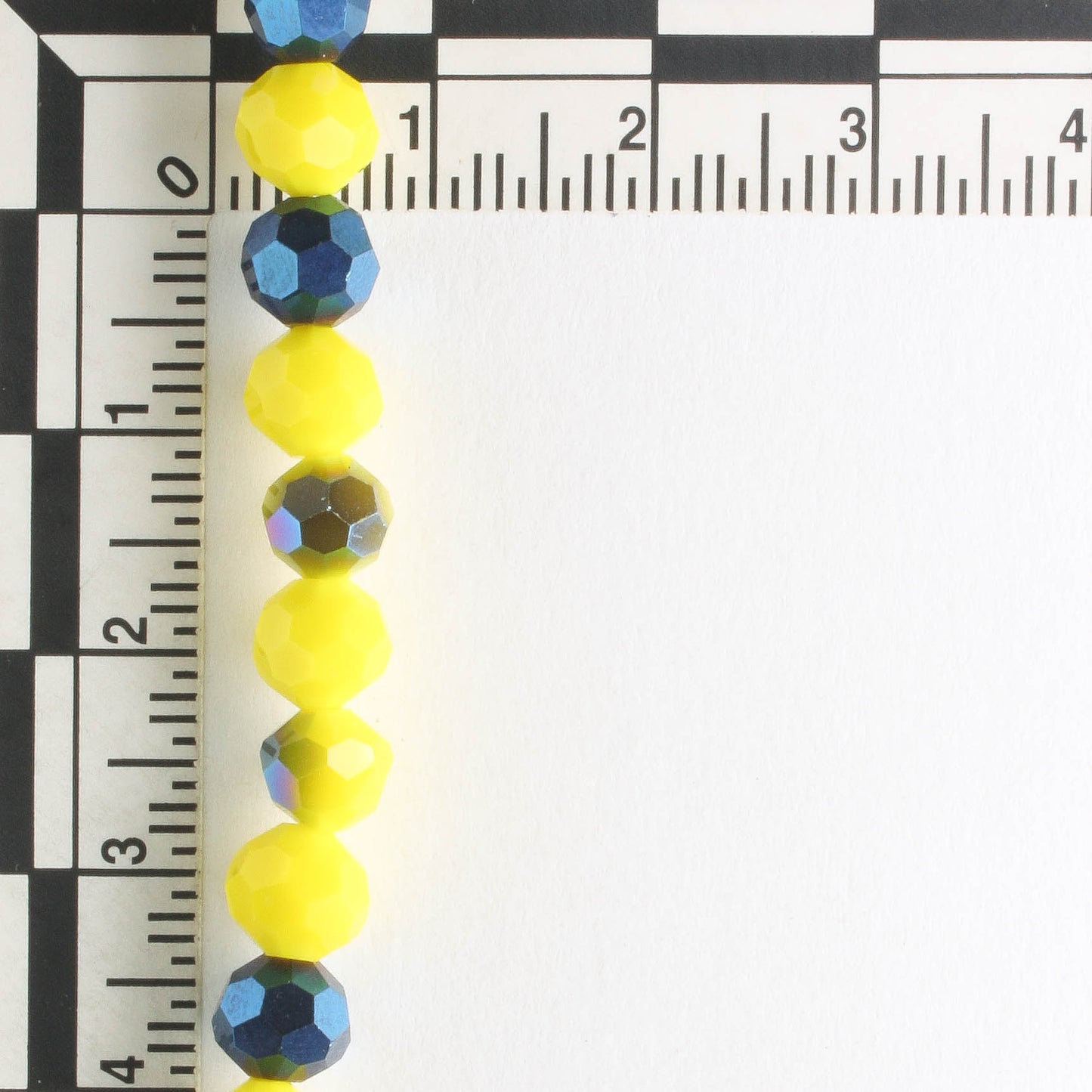 Chinese Crystal Rounds - 8" strand