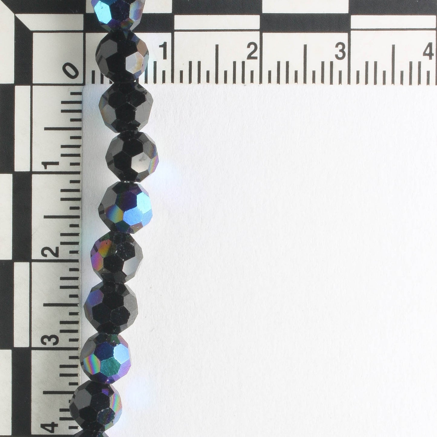 Chinese Crystal Rounds - 8" strand