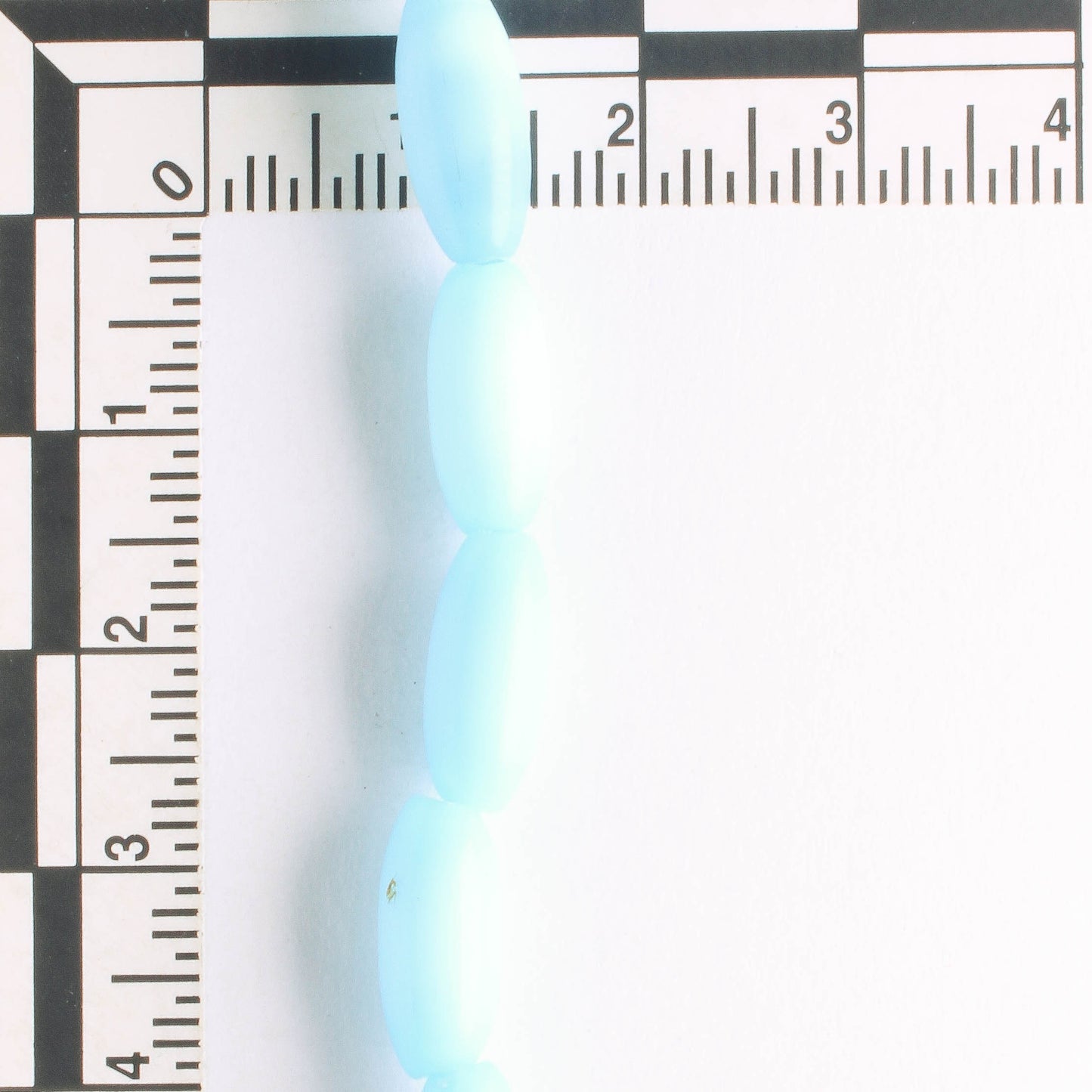 13mm x 6mm Cat's Eye Glass - 8" strand