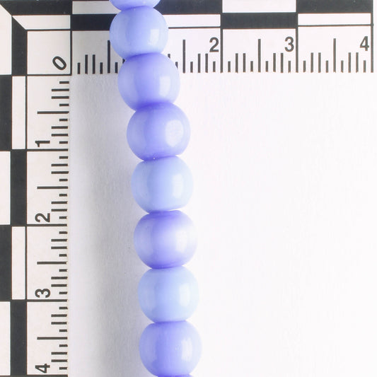 8mm Cat's Eye Glass - 8" strand