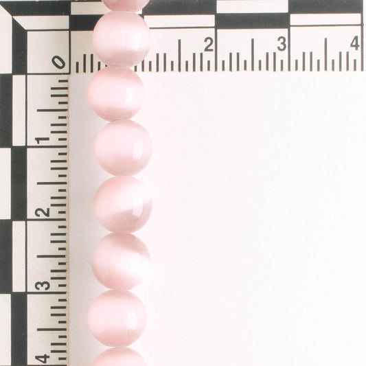 6mm Cat's Eye Glass - 8" strand