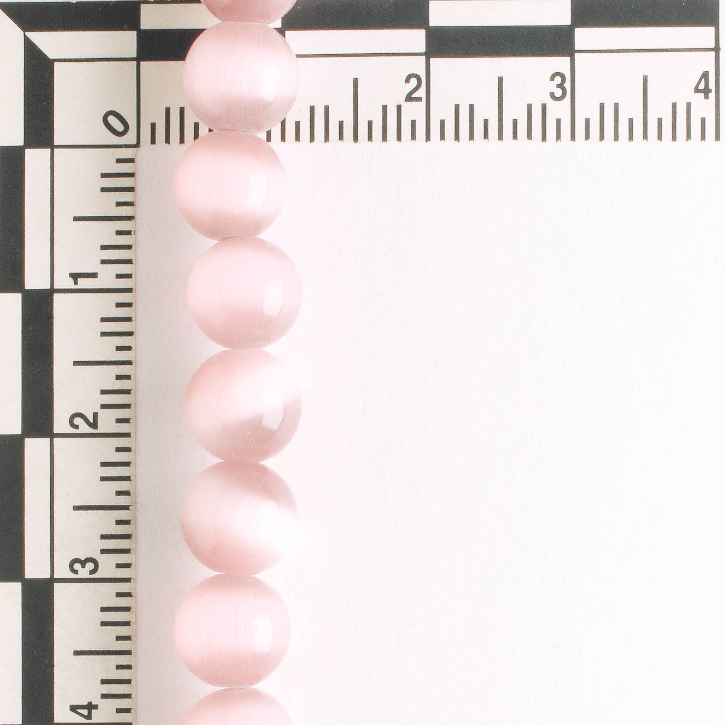 6mm Cat's Eye Glass - 8" strand