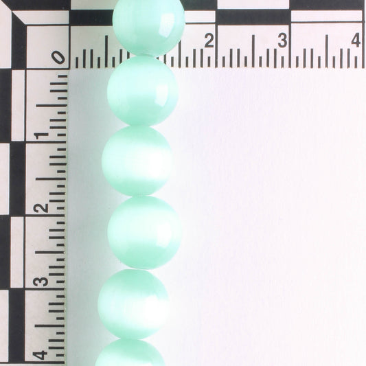 10mm Cat's Eye Glass - 8" strand