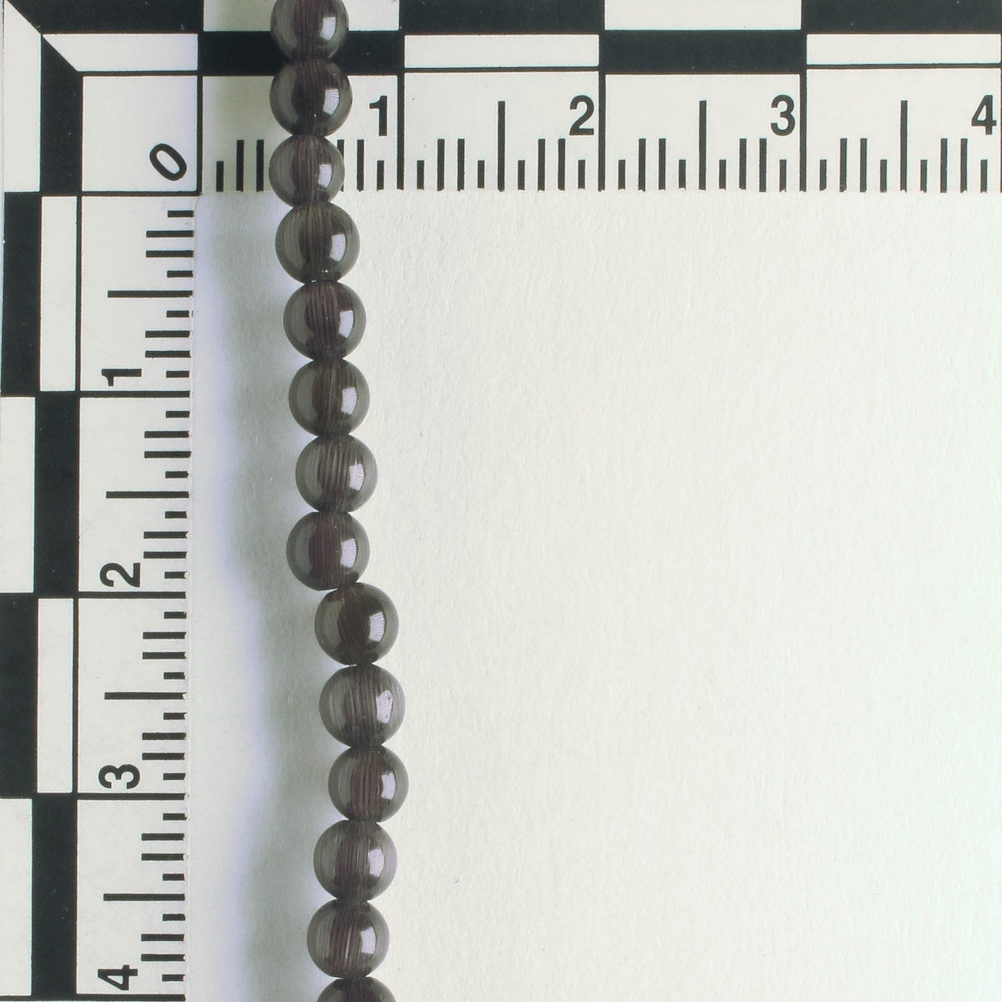 4mm Cat's Eye Glass - 8" strand