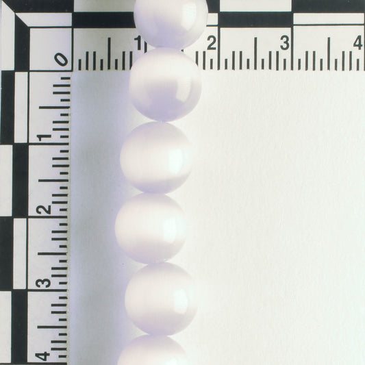 10mm Cat's Eye Glass - 8" strand