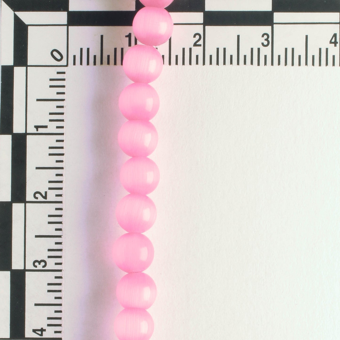 6mm Cat's Eye Glass - 8" strand