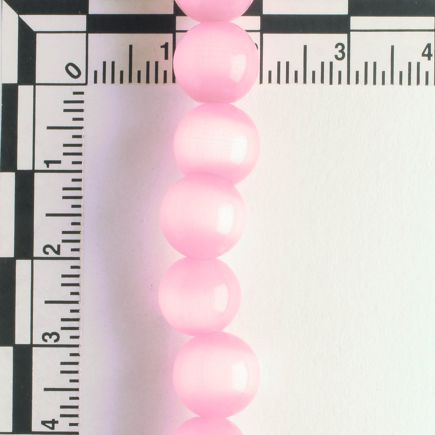 10mm Cat's Eye Glass - 8" strand