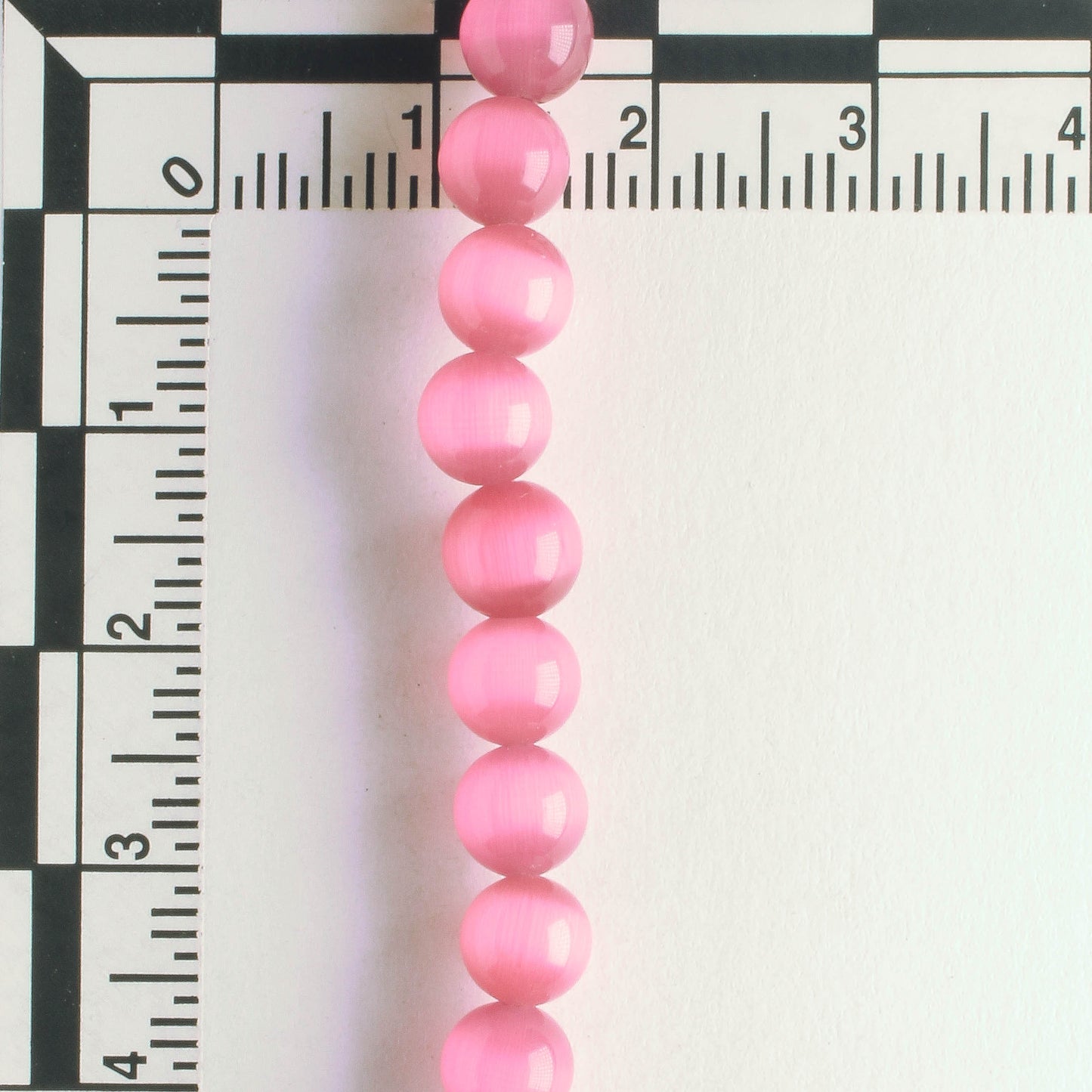6mm Cat's Eye Glass - 8" strand