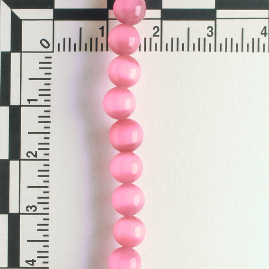 6mm Cat's Eye Glass - 8" strand