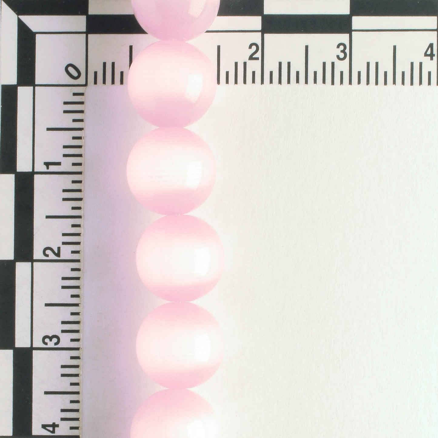 10mm Cat's Eye Glass - 8" strand