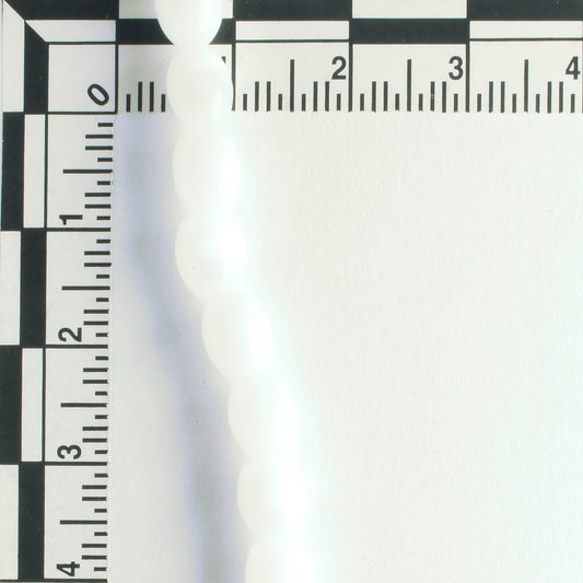 7mm x 5mm Cat's Eye Glass - 8" strand