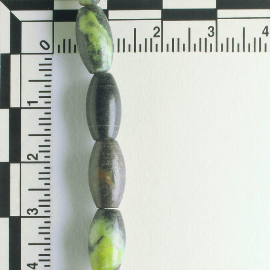 Yellow Chalk Turquoise, Dyed - 8" strand