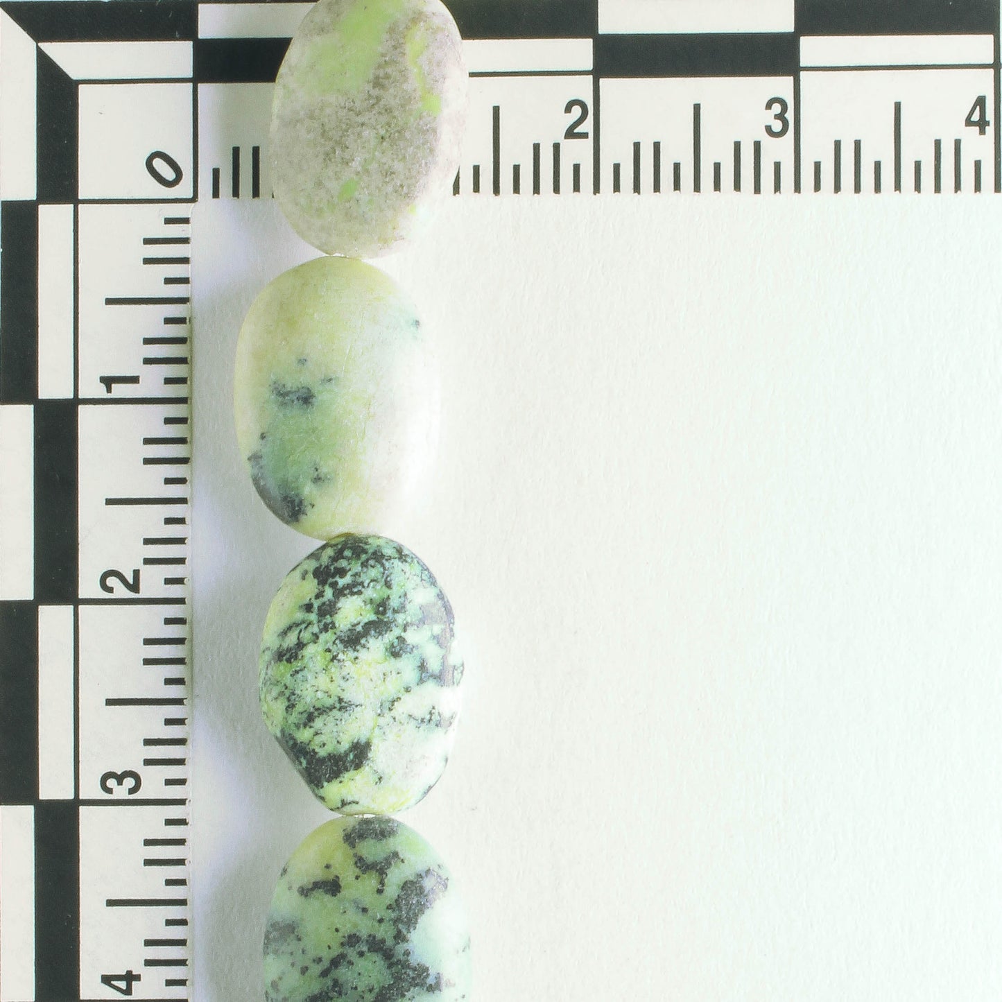 Yellow Chalk Turquoise, Dyed - 8" strand