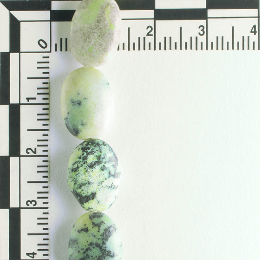 Yellow Chalk Turquoise, Dyed - 8" strand