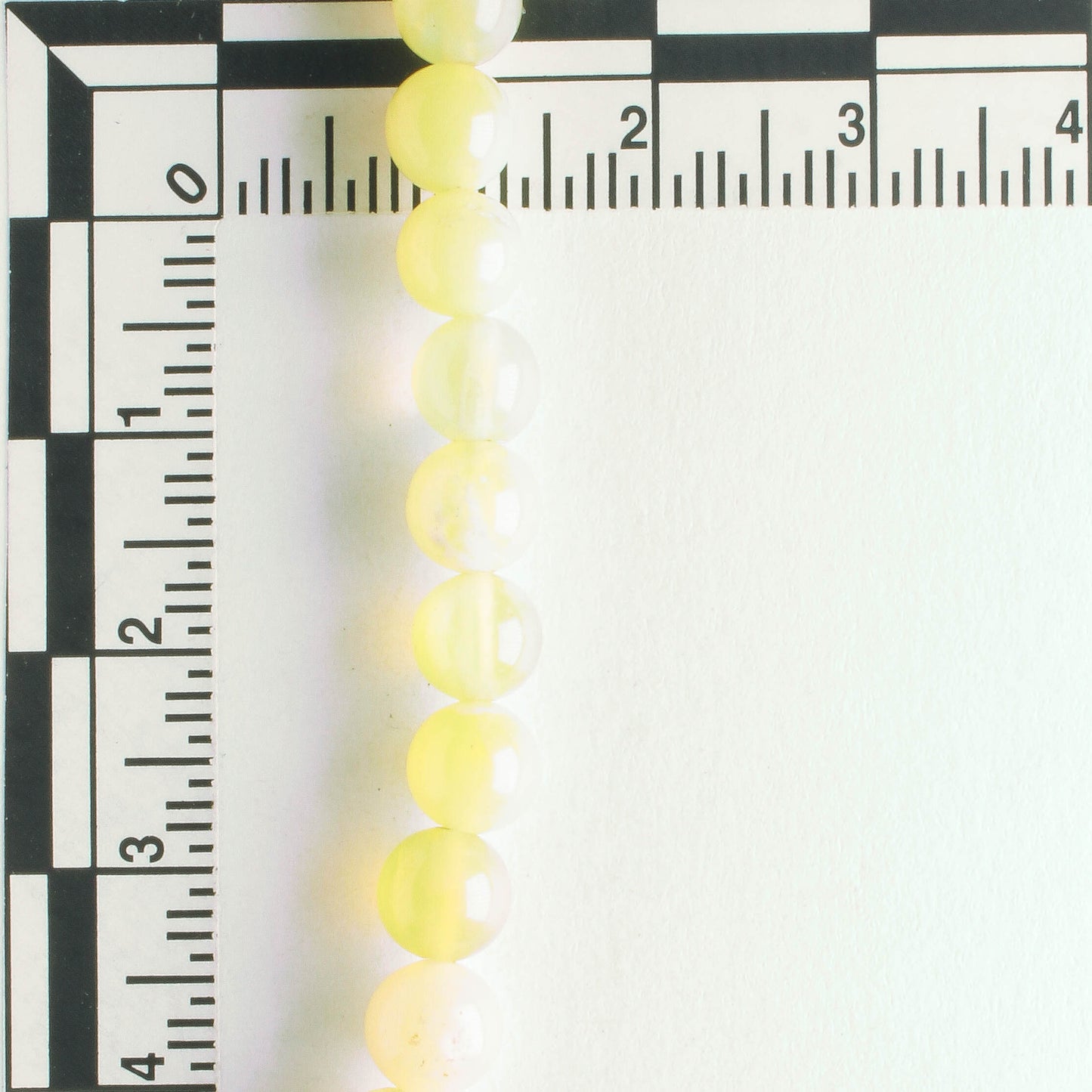 Yellow Opal - 8" strand