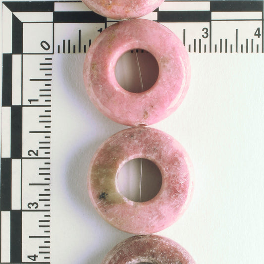 Rhodonite - 8" strand