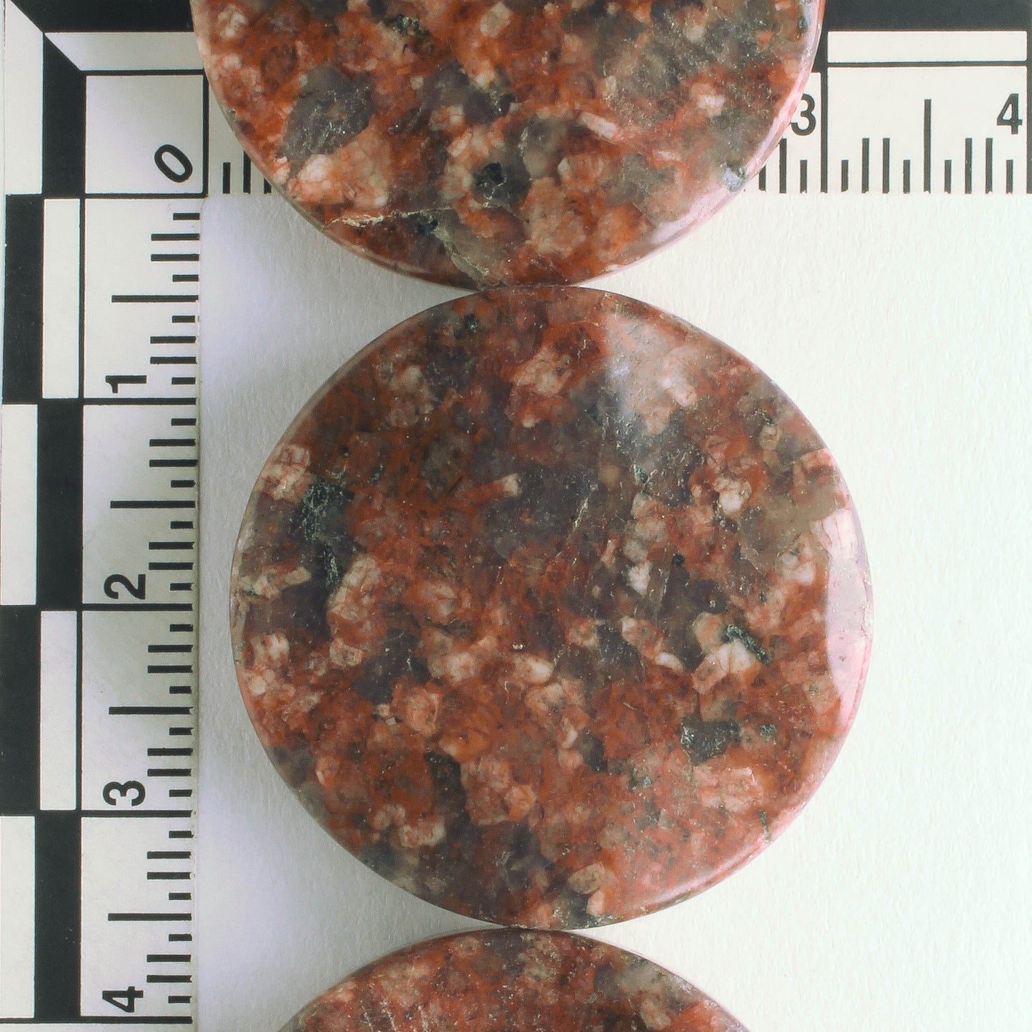 Red Feldspar - 8" strand