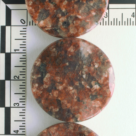 Red Feldspar - 8" strand