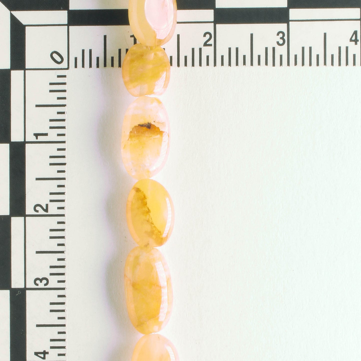 Golden Quartz - 8" strand