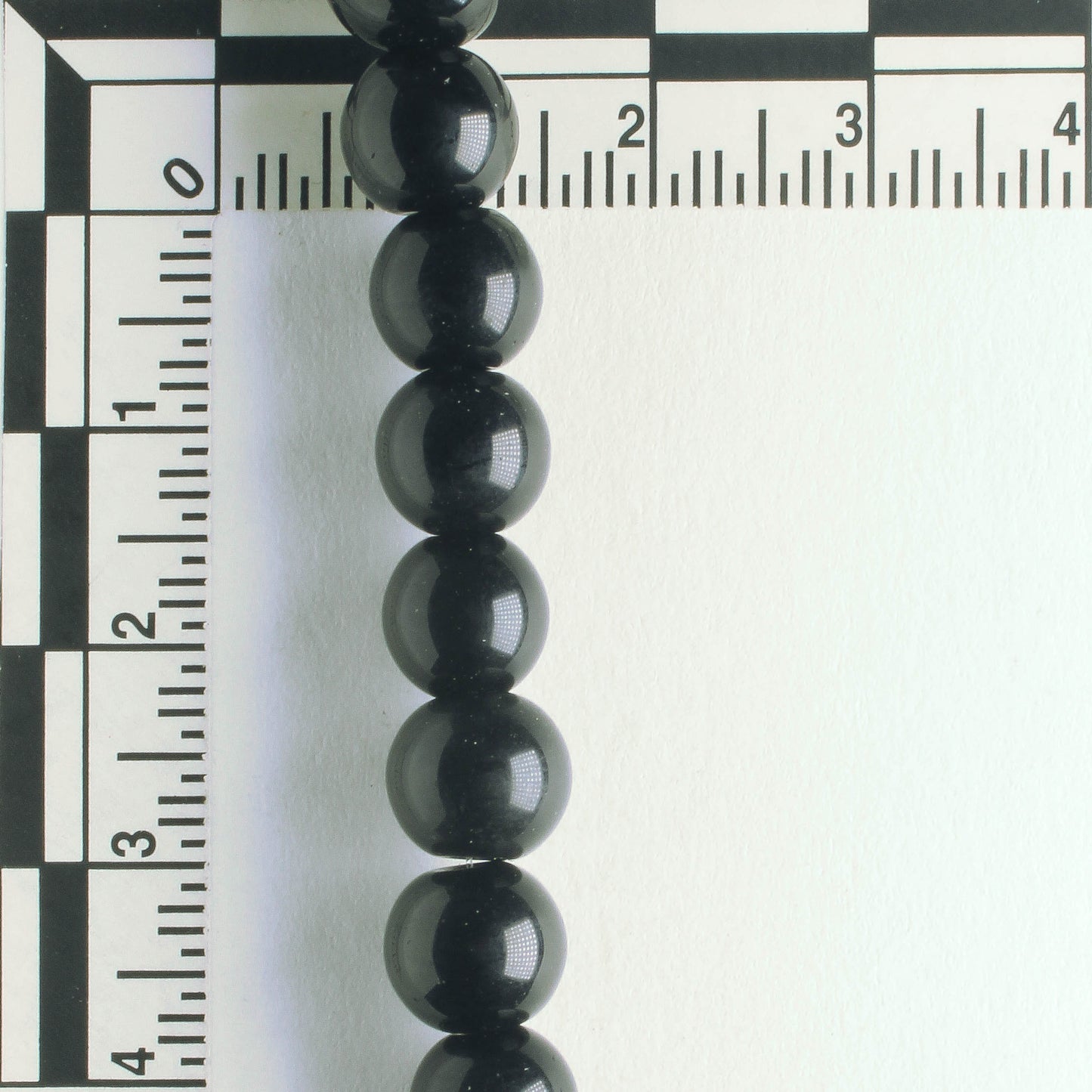 Black Obsidian - 8" strand