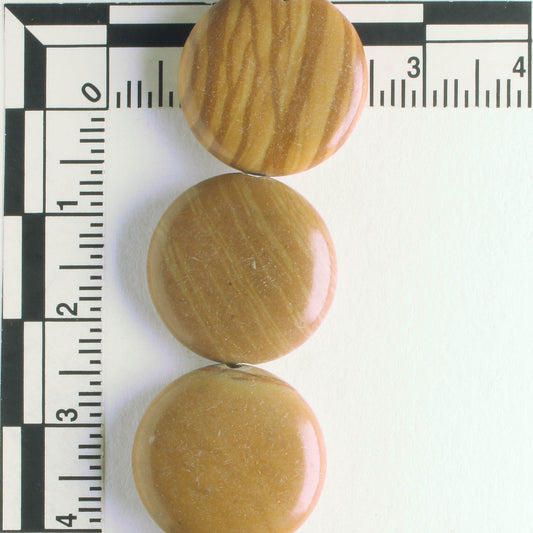 Stone beads - 8" strand