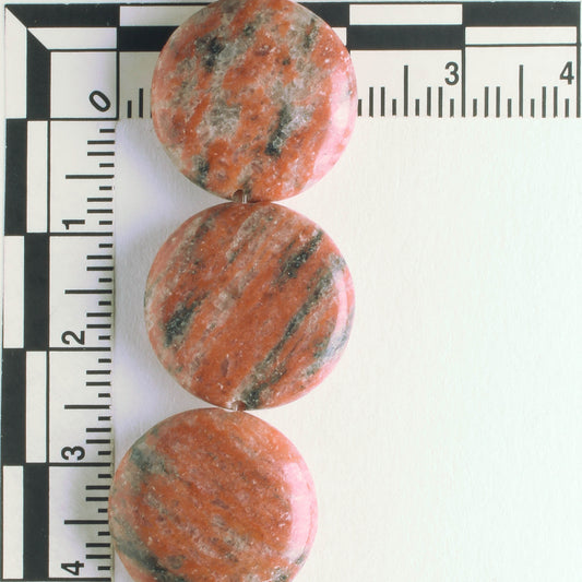 Stone beads - 8" strand