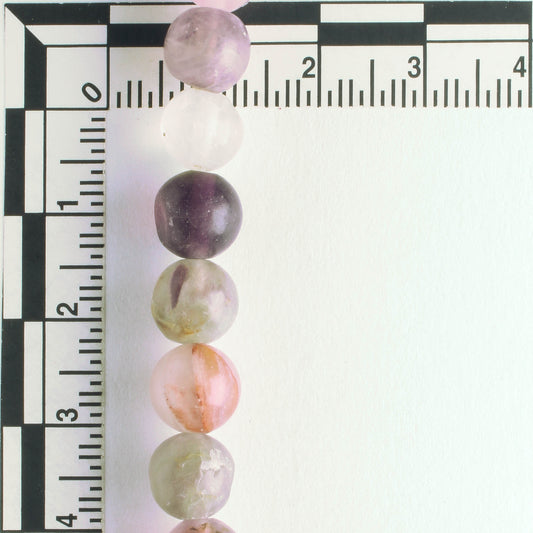 Rainbow Flourite - 8" strand