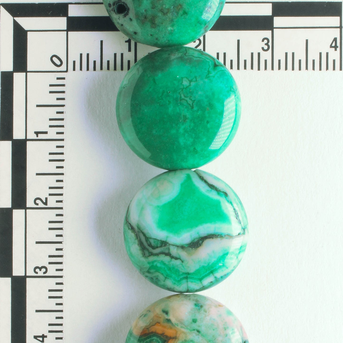 Crazy Lace Agate, Dyed - 8" strand