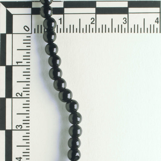 Black Obsidian - 8" strand