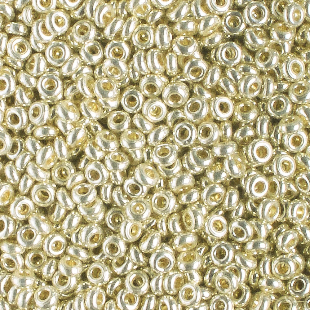 11/0 Demi Round PermaFinish Matte Aluminum - 10 grams
