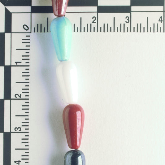 Glass Beads - 8" strand