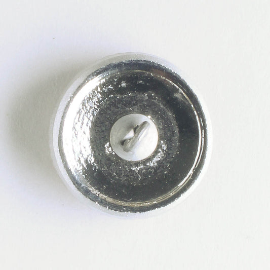 Daisy Button - Volcano with Silver Accents