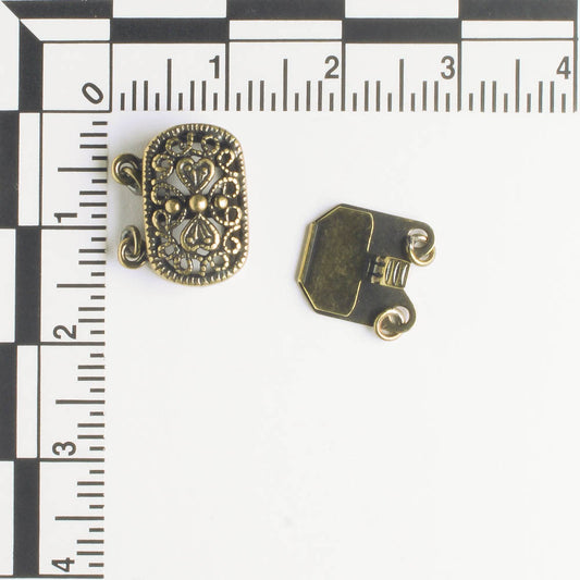 Clasp 2 Strand Brass