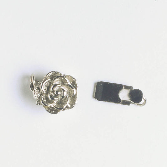 Small Floral Single Strand Box Clasp