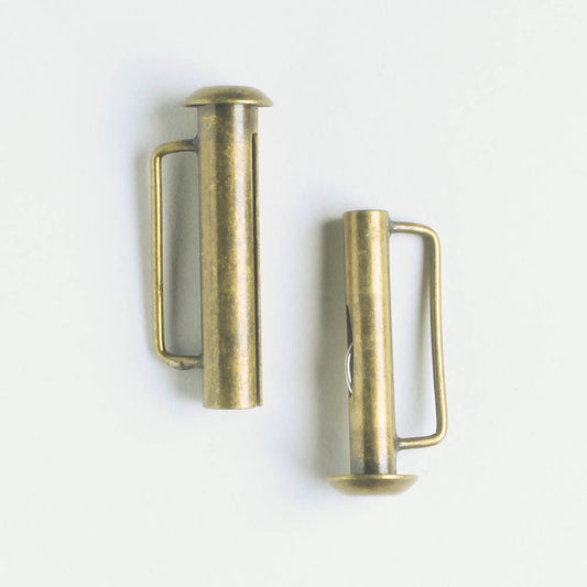 21mm Slide Clasp Brass