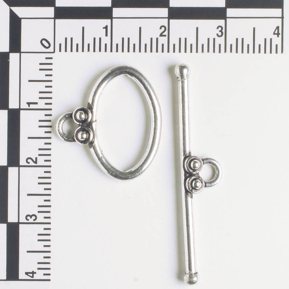 Toggle Clasp - Sterling