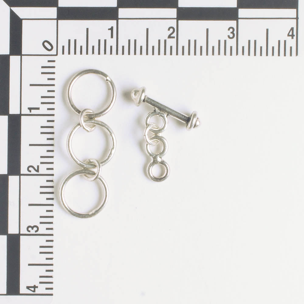 Toggle Clasp - Sterling