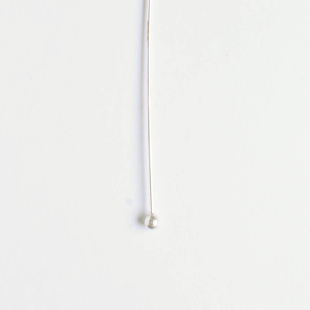 Headpin 2" 24 gauge - Sterling - qty 10