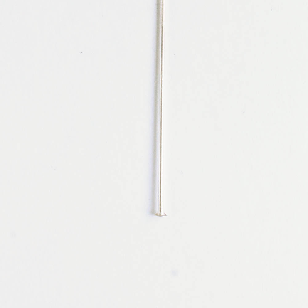 Headpin 3" 24 gauge - Sterling - qty 10